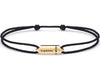 black cord bracelet le segment le 3g